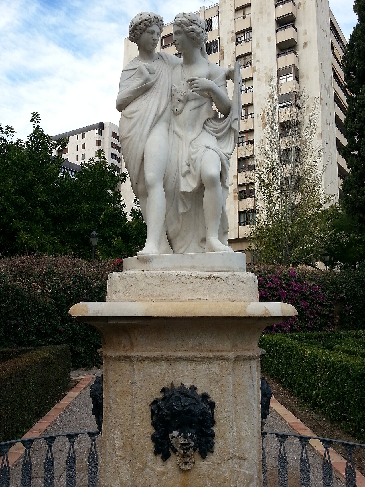 Fuente de Dafnis y Cloe