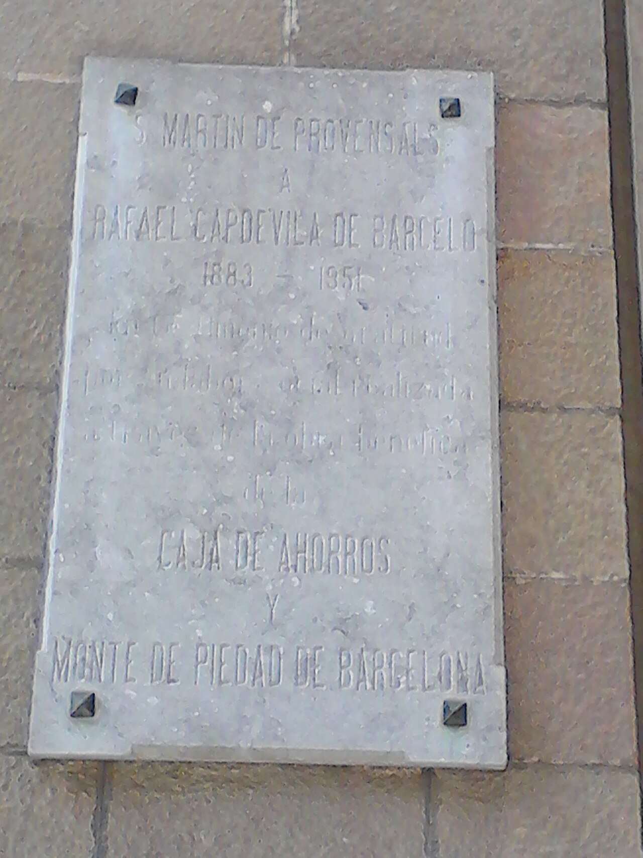 A Rafael Capdevila