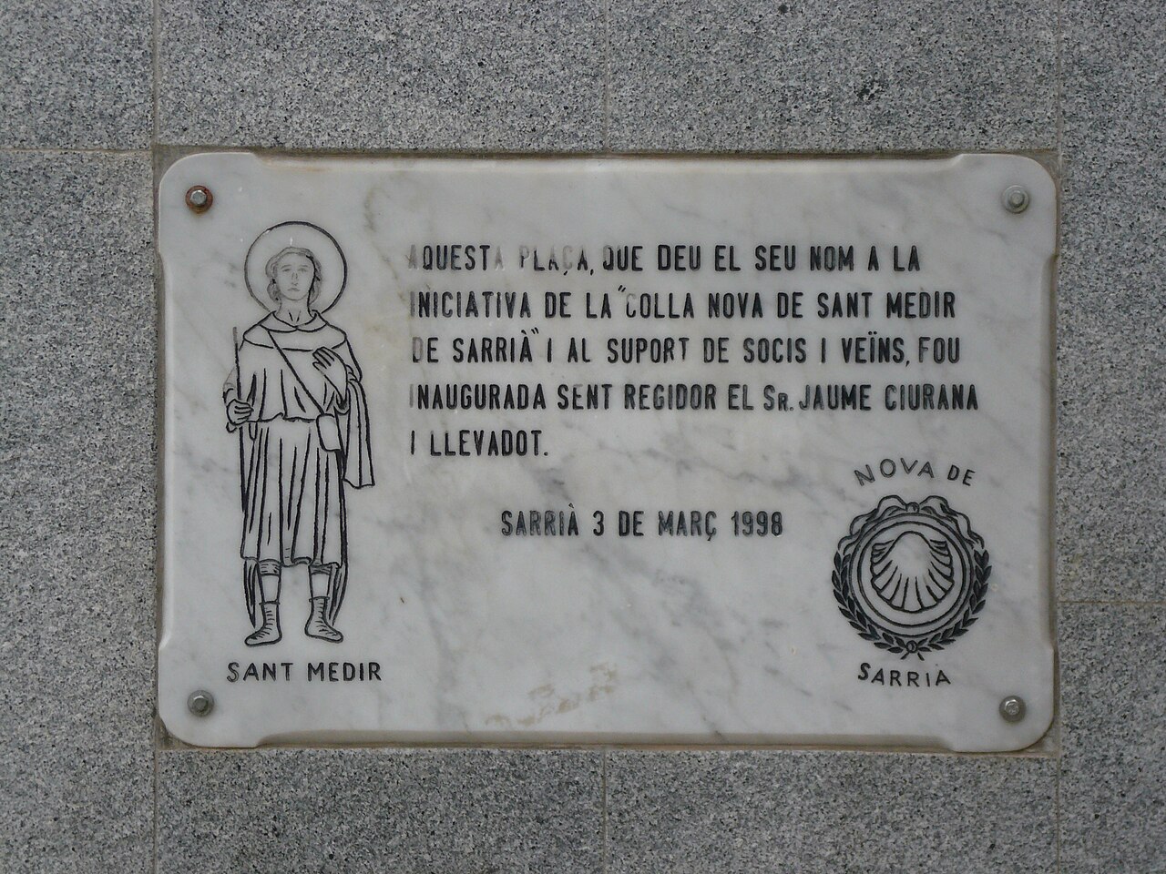 Plaça dels Romeus de Sant Medir