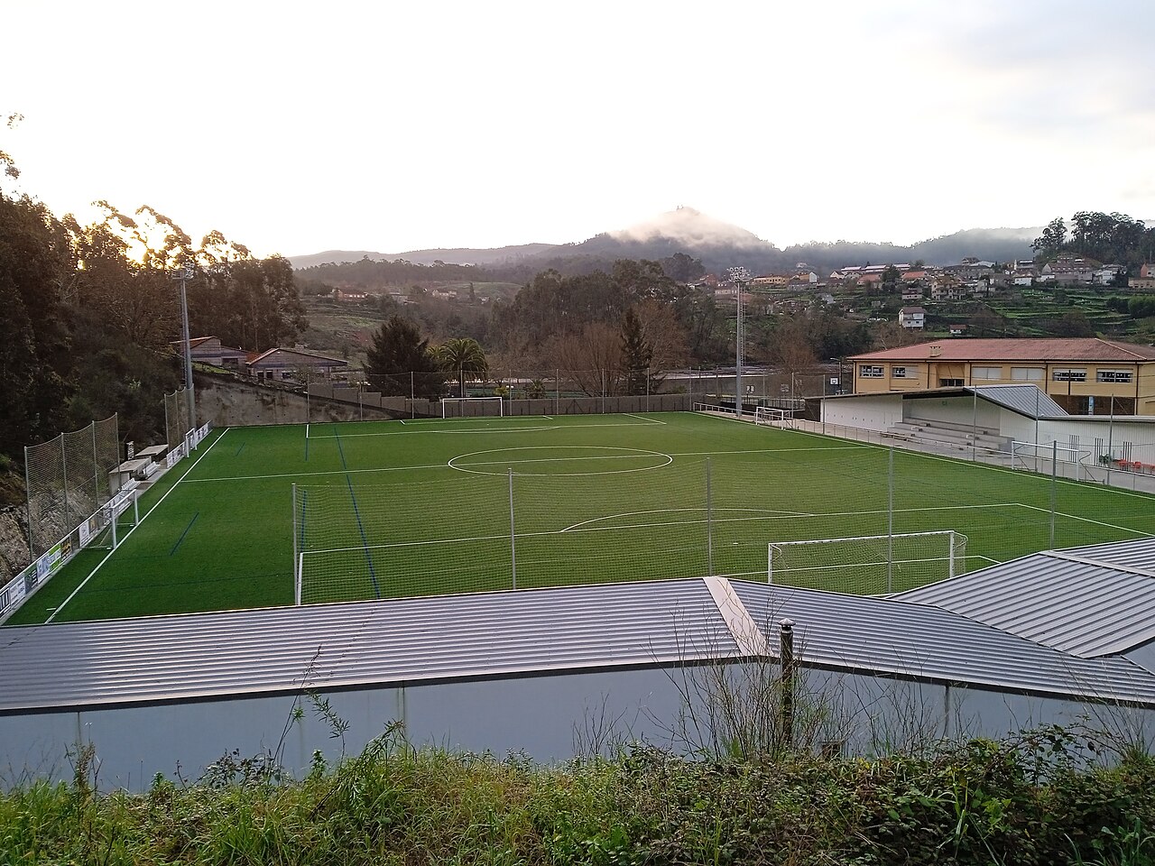 campo de A Fontaíña