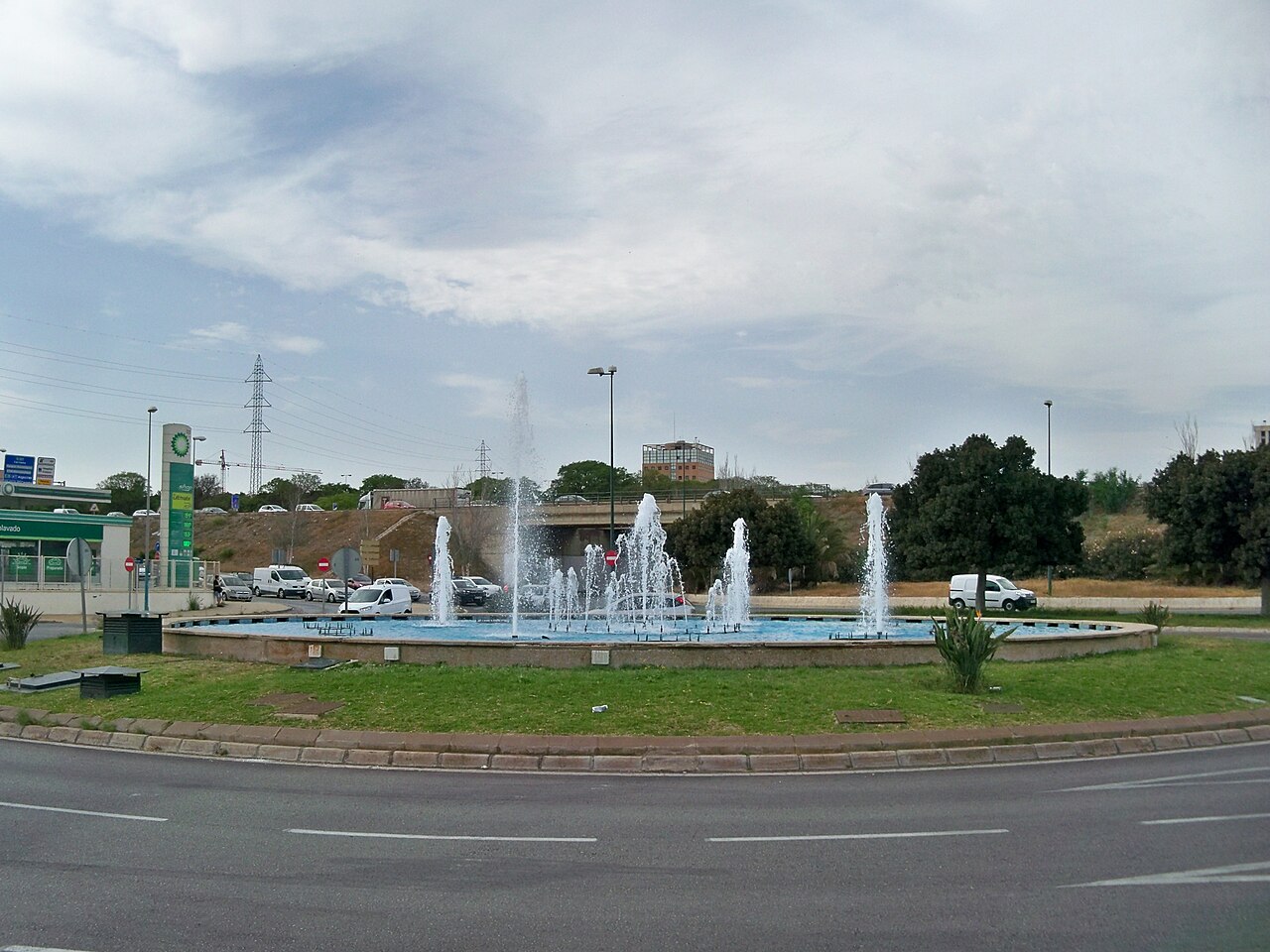 Fuente de la Rosa de los Vientos