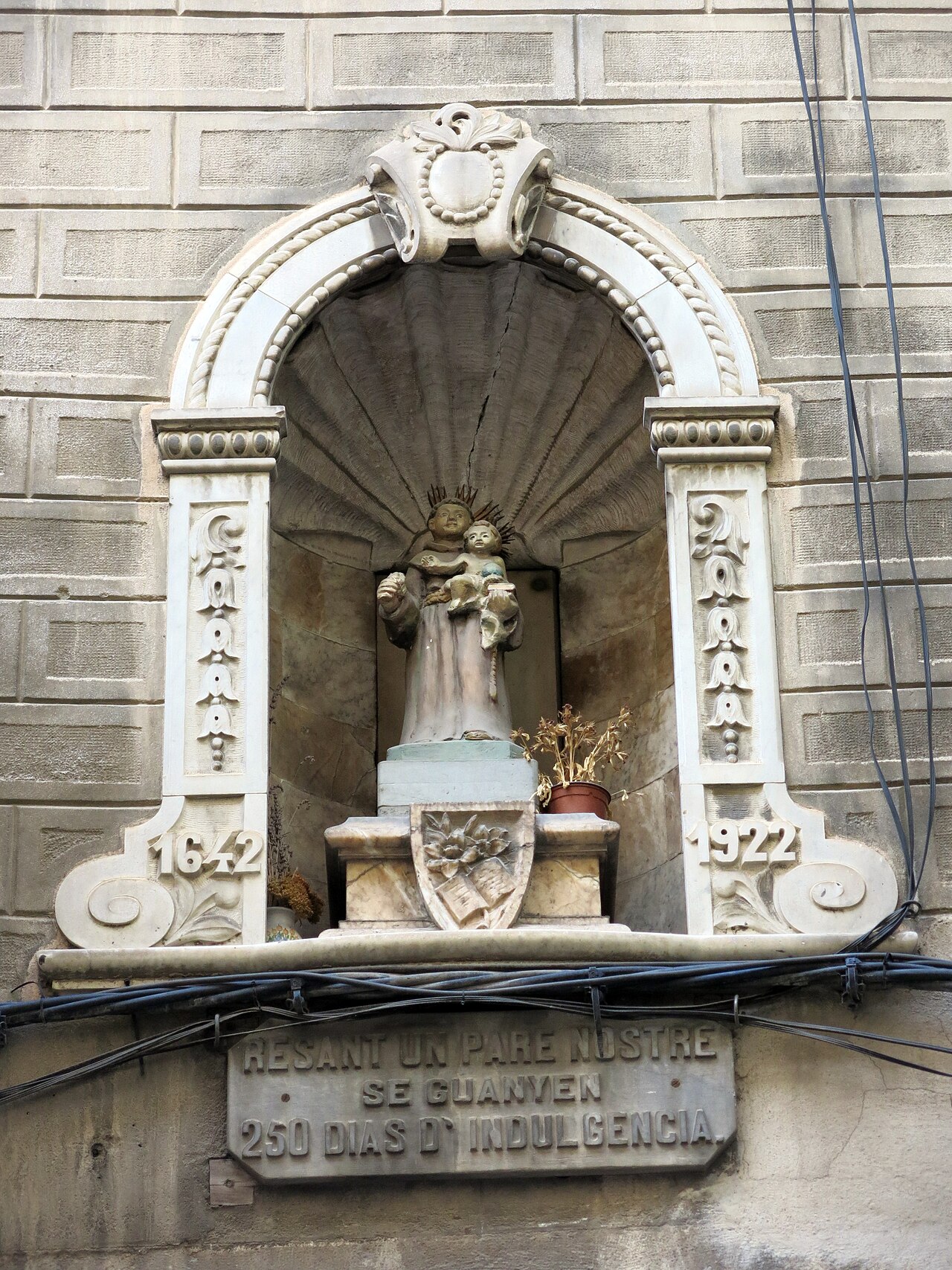 Niche of Saint Anthony of Padua