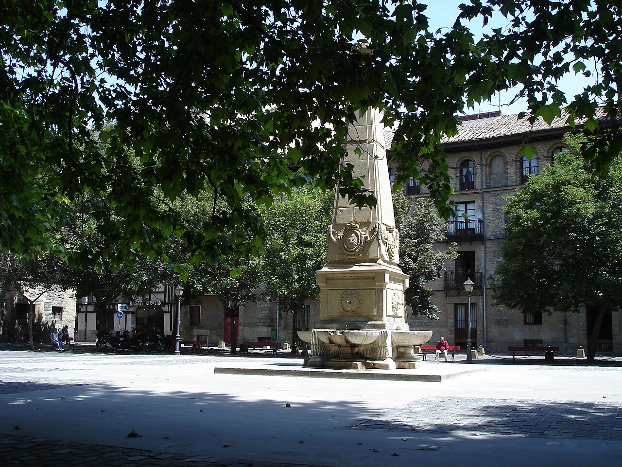 Fuente de la Plaza de Recoletas