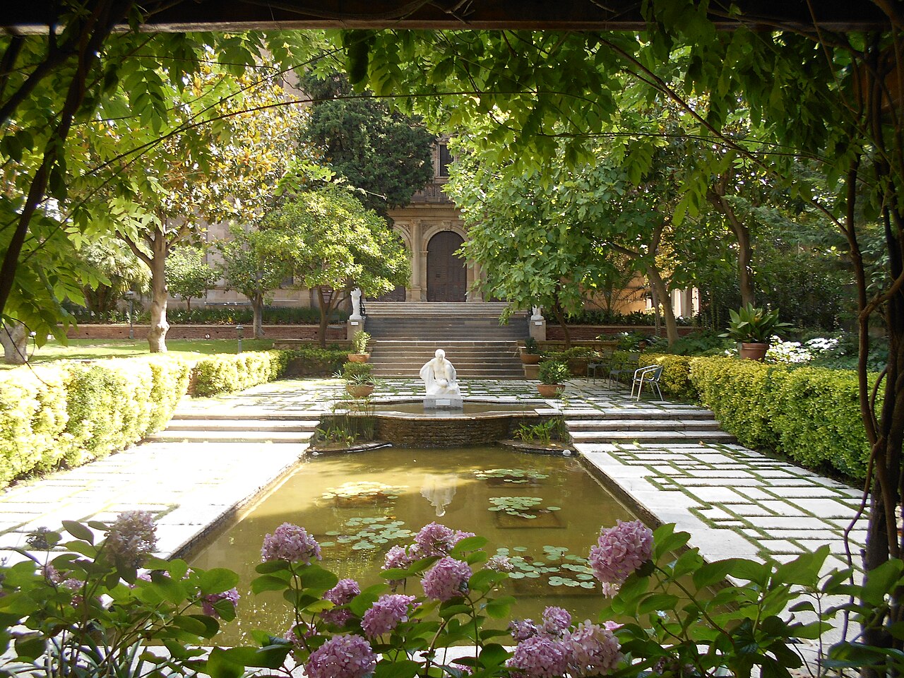 Jardín de la Fundación Julio Muñoz Ramonet