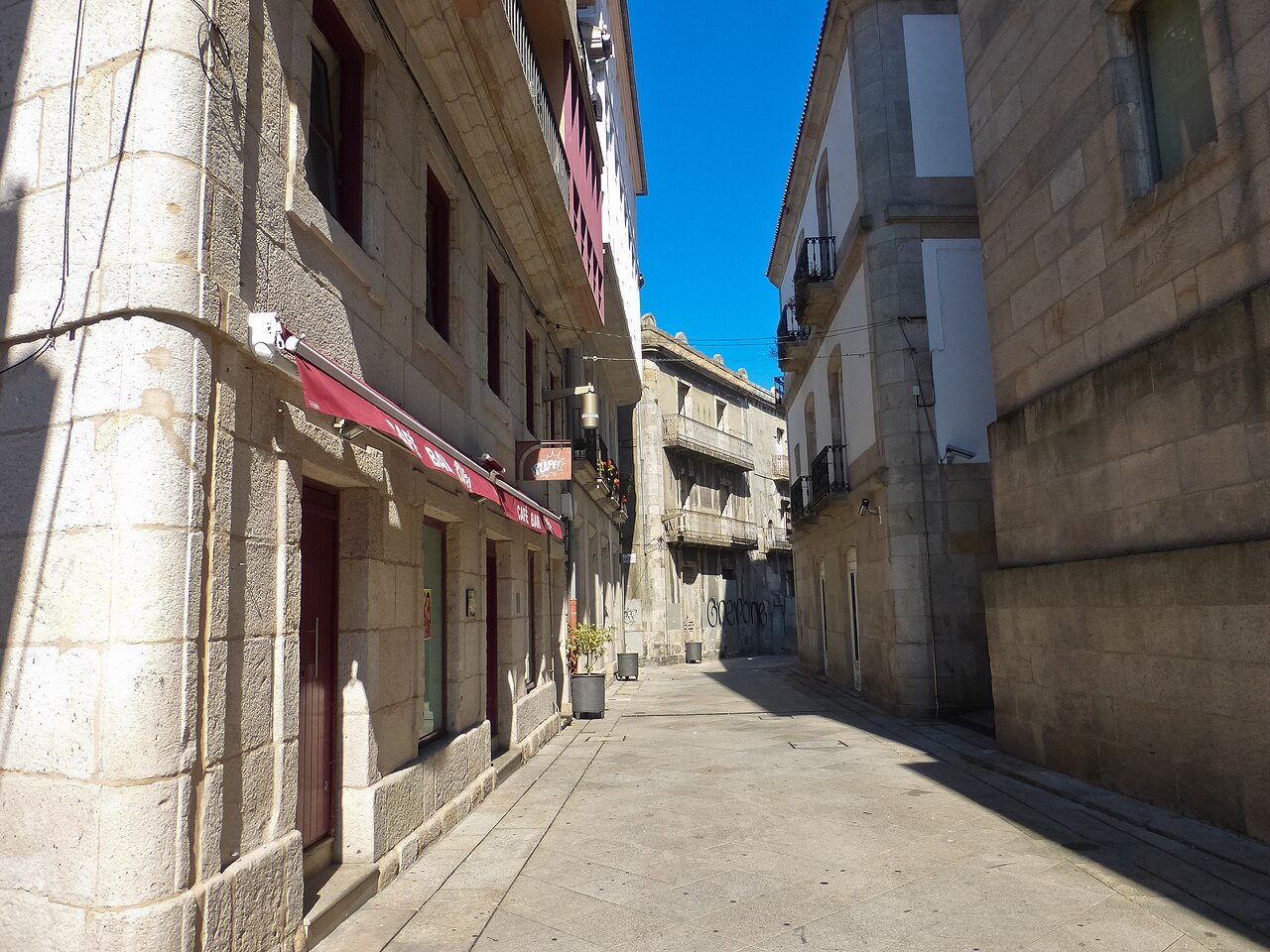 Casco Viejo de la ciudad de Vigo