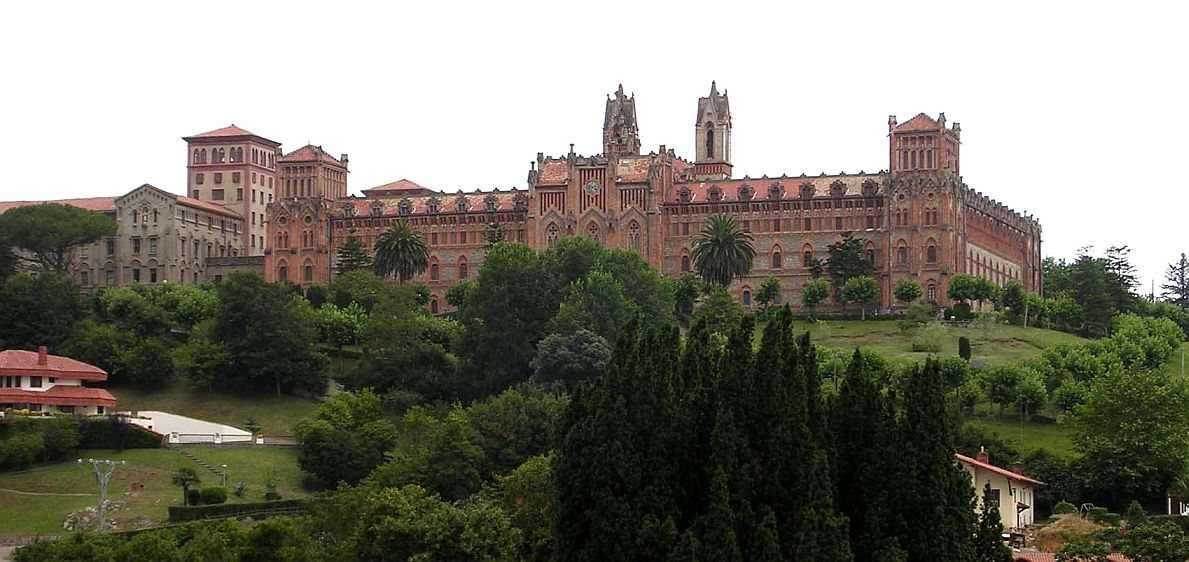 edificios y jardínes de la Universidad Pontificia