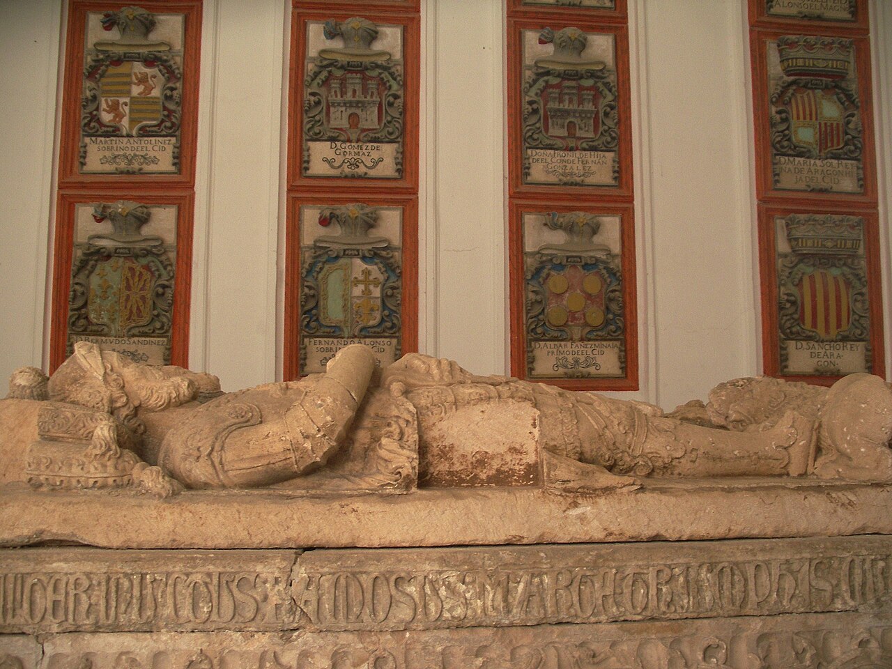 Sepulcro del Cid en San Pedro de Cardeña
