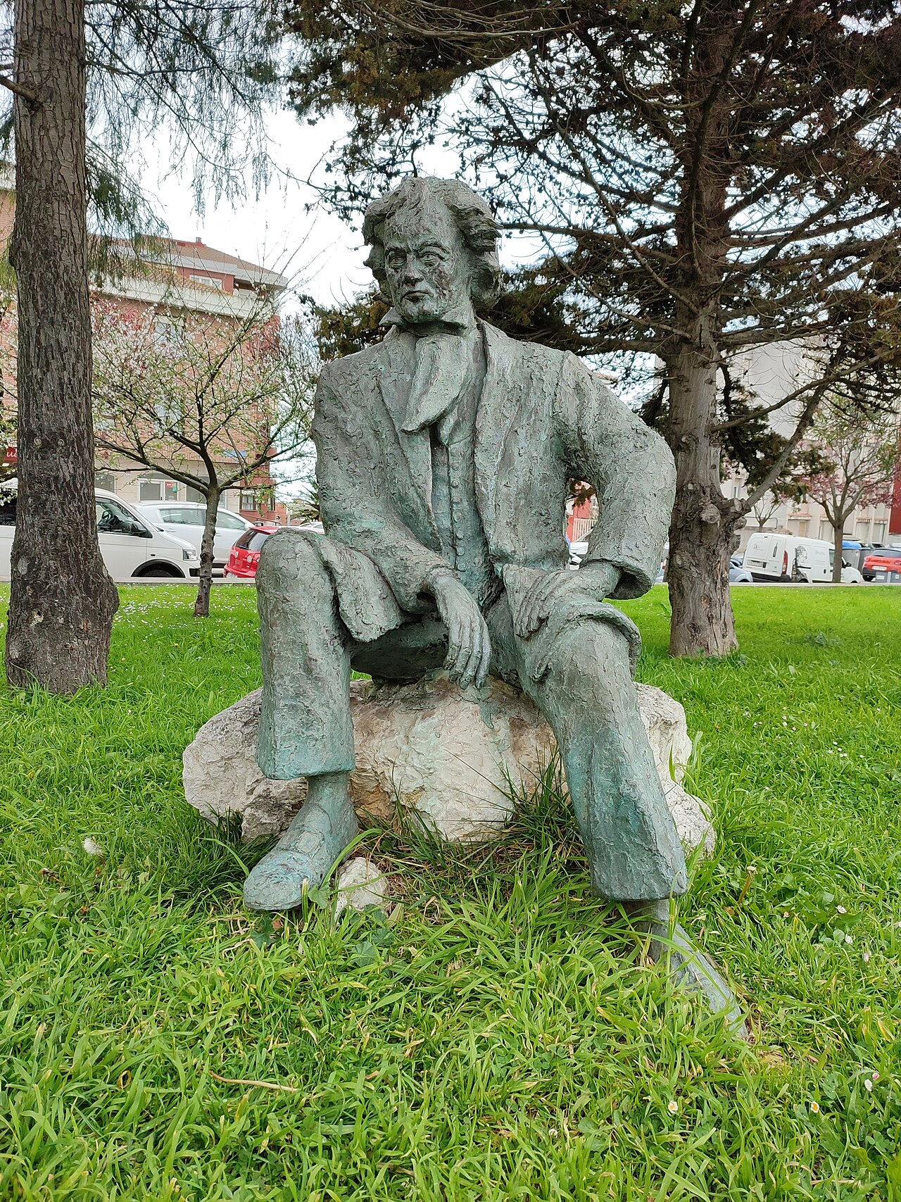Estatua sedente de Beethoven