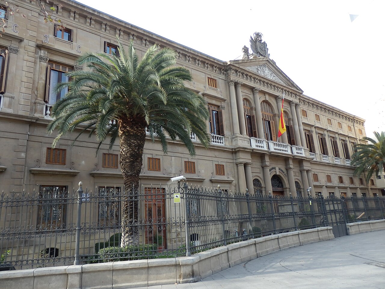 Palacio de la antigua Capitanía General de Aragón