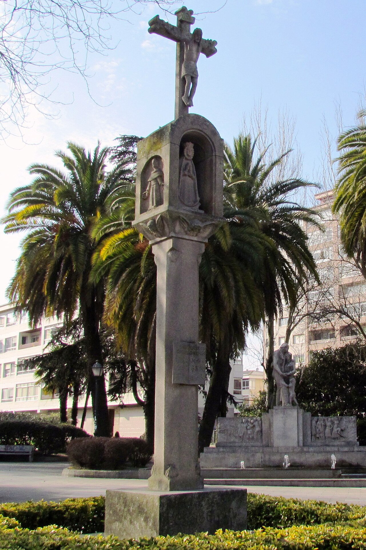 Cruceiro de capela das Travesas de Vigo