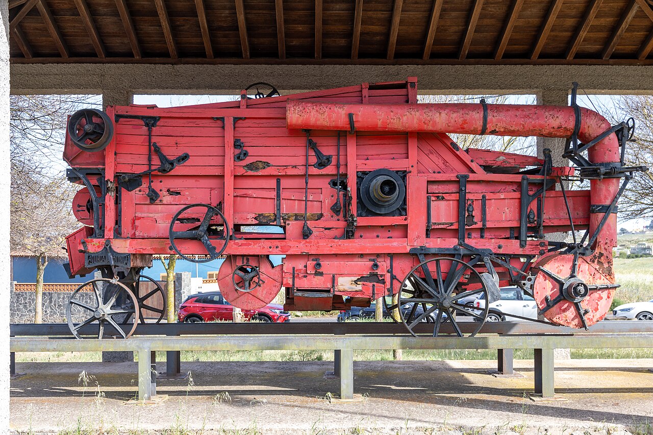Ajuria threshing machine, Tenerife